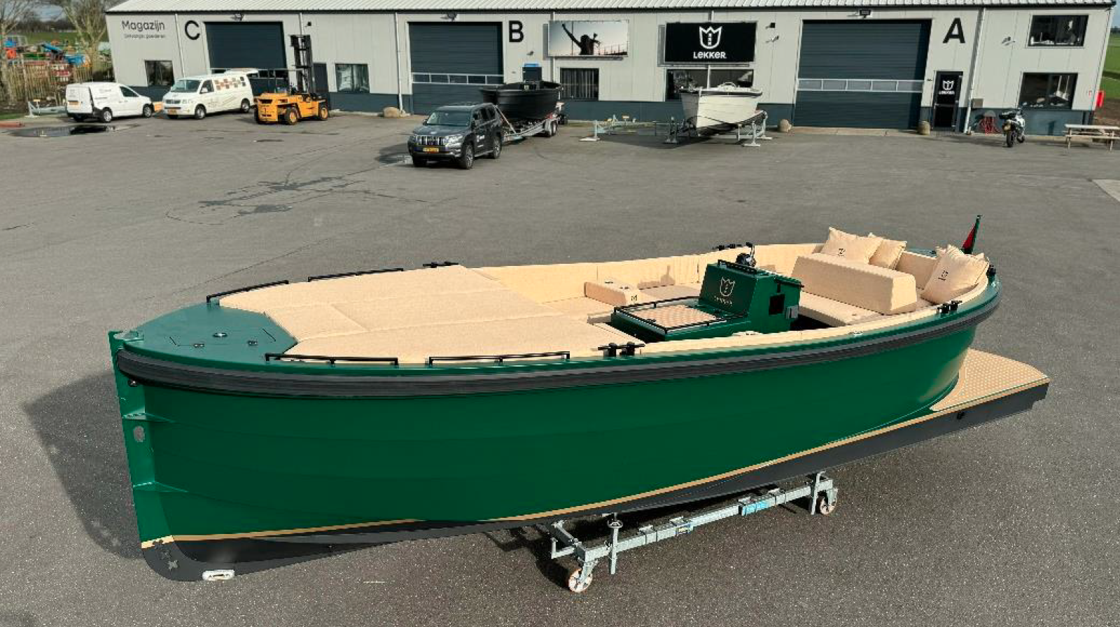 Lekker Boats - Damsko 750 (Cabin + Hatch) Nieuw / Demo